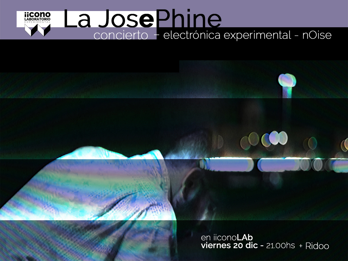 Cartel de La Josephine para iiCONO|LAB#05